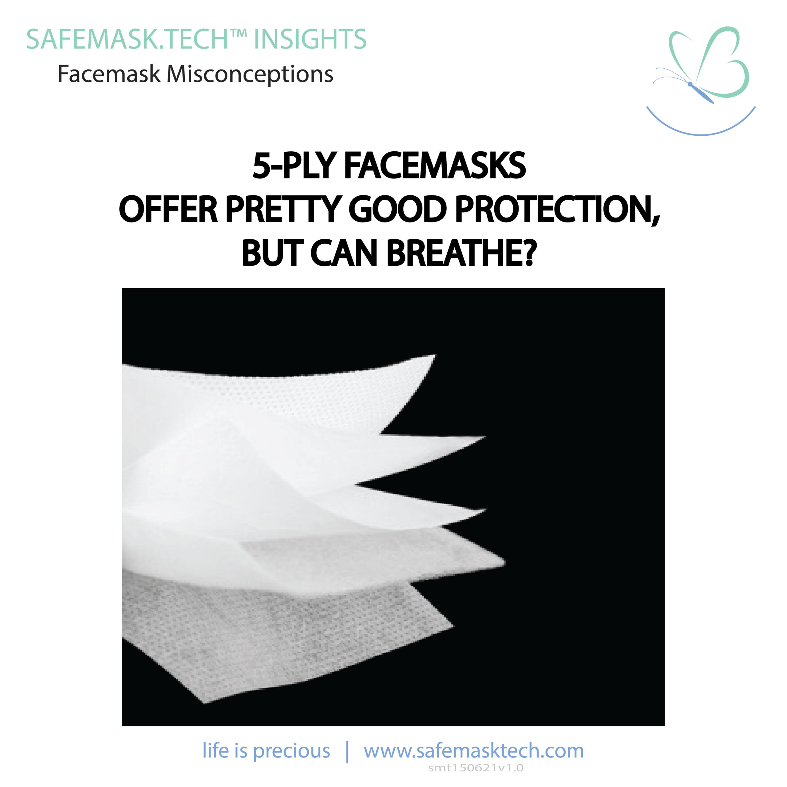 You are currently viewing 5-Ply FaceMasks Offer Pretty Good Protection, But Can Breathe?